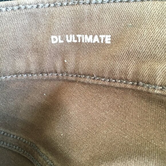 DL1961 Ultimate Black Coffee Coated PATTI Straight High Rise Vintage Ankle Jeans - Picture 5 of 13